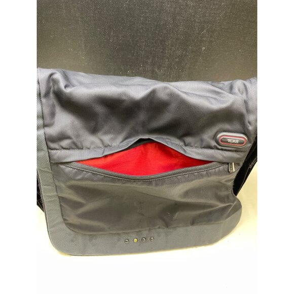 Tumi Unisex Cross Body Messenger Laptop Black Nylon Bag #51120 SKU 5852 - Picture 4 of 9